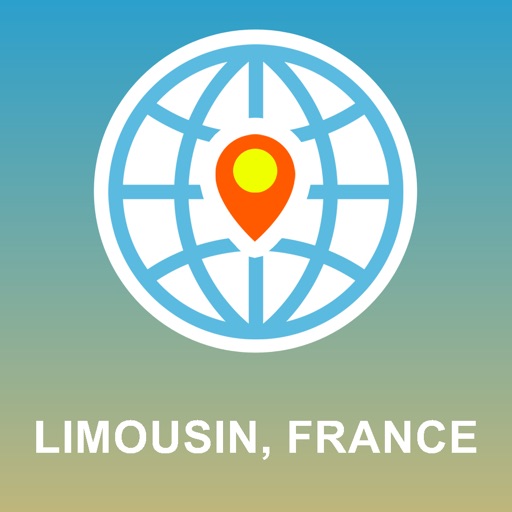 Limousin, France Map - Offline Map, POI, GPS, Directions icon