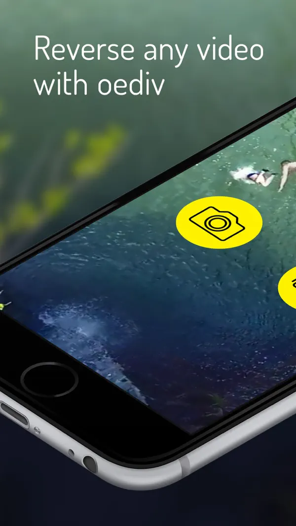 Screenshot #1 pour Oediv - create backwards videos with sound