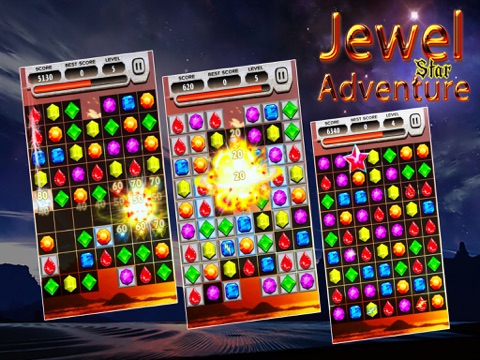 Screenshot #6 pour Jewel Star Adventure