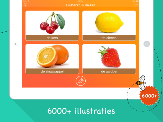 6000 Woorden - Leer Gratis Italiaans Woordenschat iPad app afbeelding 5