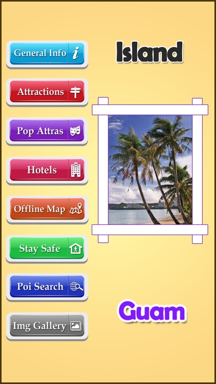 Guam Island Offline Map Guide