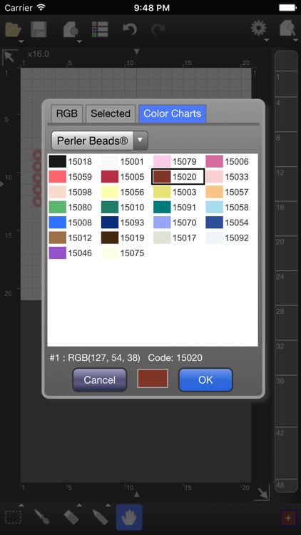 StitchSketch for Iron Beads