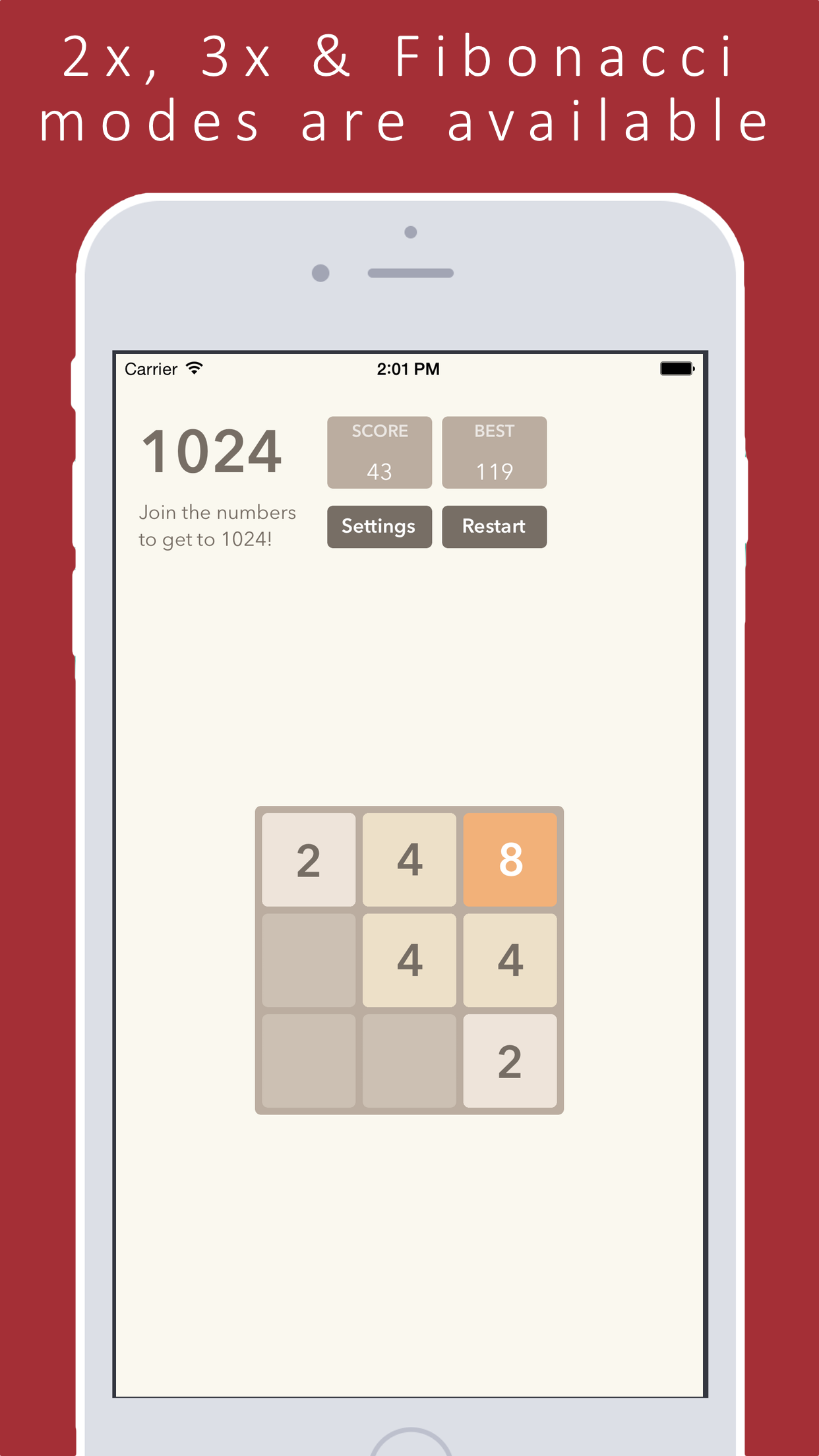 2048 + Fibonacci