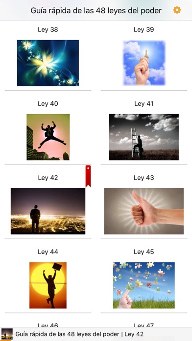 Guía Rápida de las 48 Leyes del Poder Screenshot