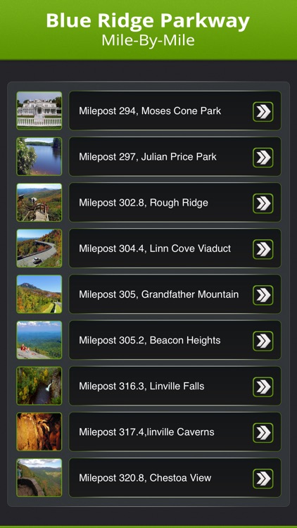 Blue Ridge Parkway Mile-By-Mile