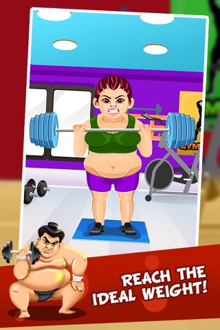Gym Fit to Fat Race - real run jump-ing & wrestle boxing games for kids!のおすすめ画像2