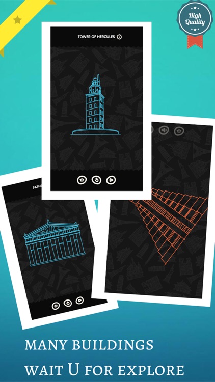 Doodle History 3d Architecture -- A Cool * VR Game screenshot-3