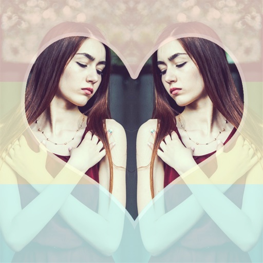 Edit photos for mirror color style, color picture & text free - Mirror ...