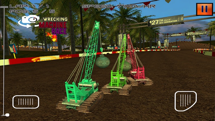 Wrecking Ball Machine Race