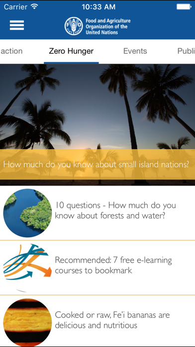 Screenshot #3 pour FAOnow