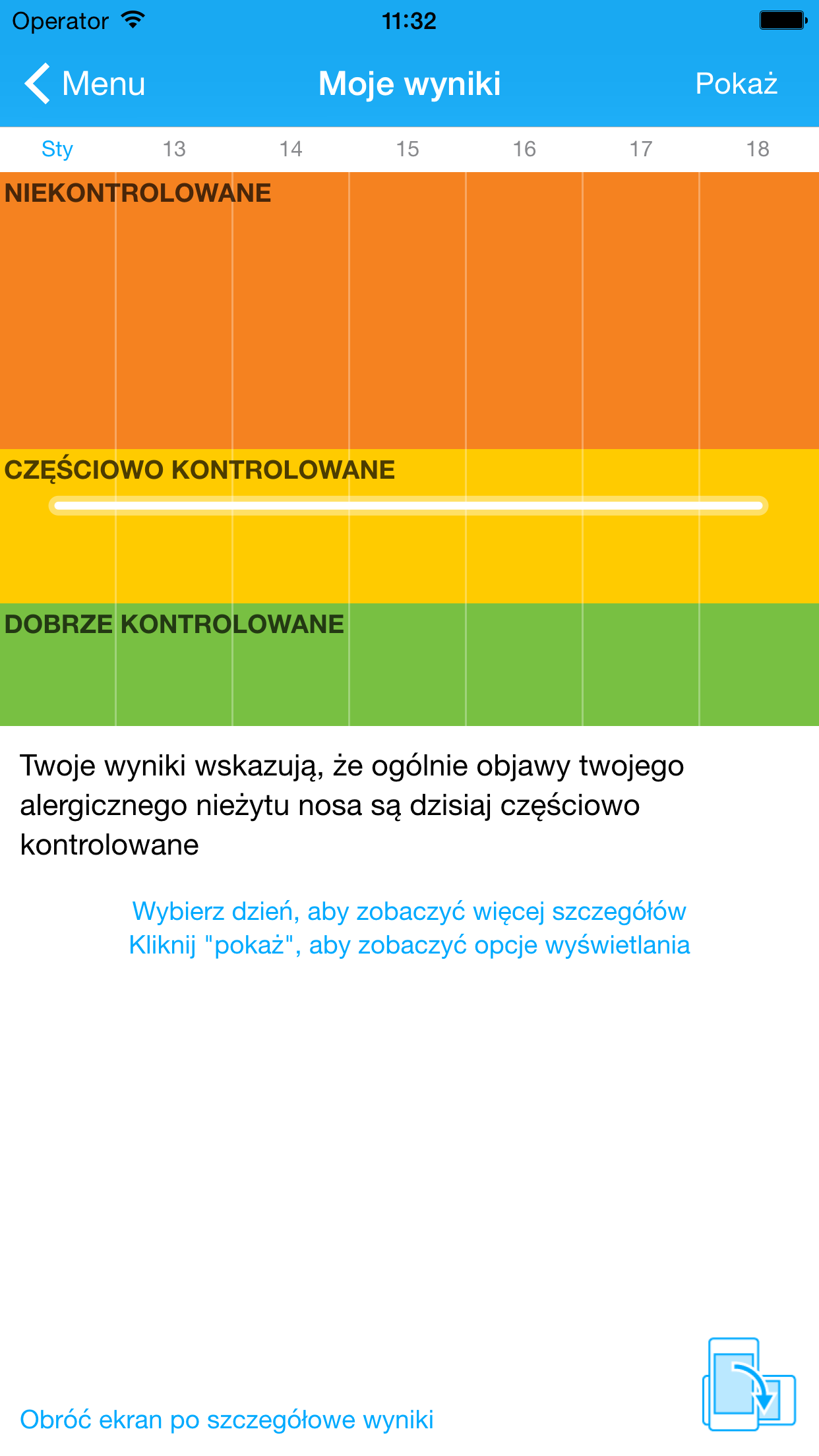 Dzienniczek Alergii wg MACVIA-ARIA