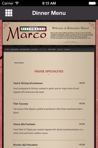 Ristorante Marco screenshot 2