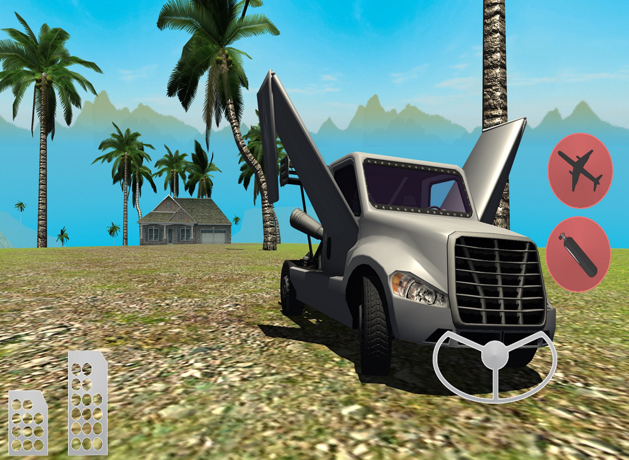 Flying Car Simulator : Jet Truck - Airplane Pilot