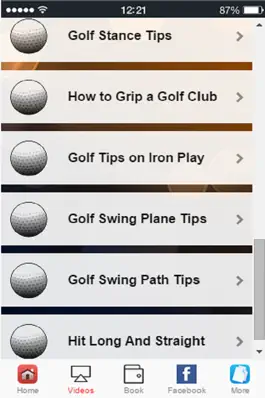 Game screenshot Golf Instruction - Improve Your Golf Tips & Videos hack