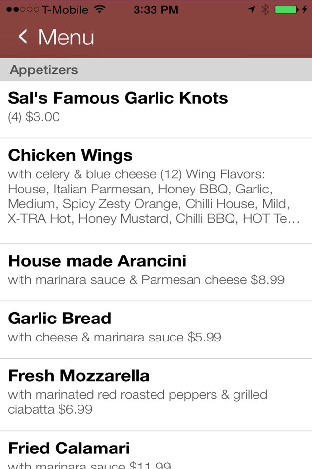 Sals NY Style Pizza and Restaurant