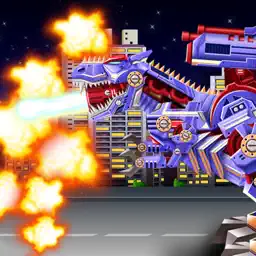 Dinosaur Robot Warrior War app icon