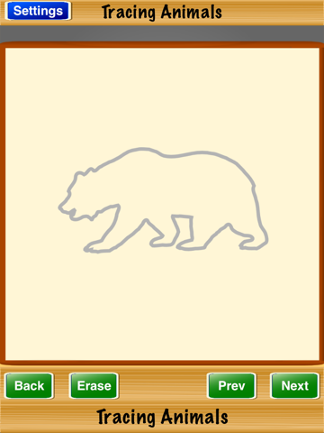Screenshot #4 pour Tracing Animals