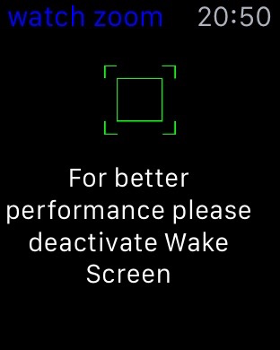 Watch Zoom - zoom your camera by twisting your wrist! screenshot 2