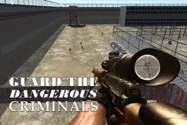 Game screenshot 3D Gangs Prison Yard Sniper – Guard the jail & shoot the escaping terrorists hack