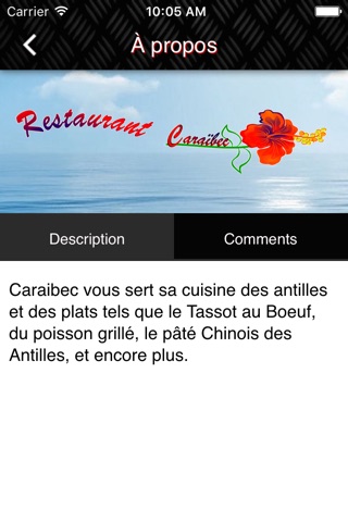 Restaurant Caraibec screenshot 3