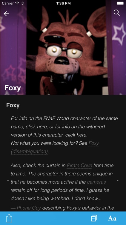 Wikia Fan App for: Five Nights at Freddy's screenshot-3