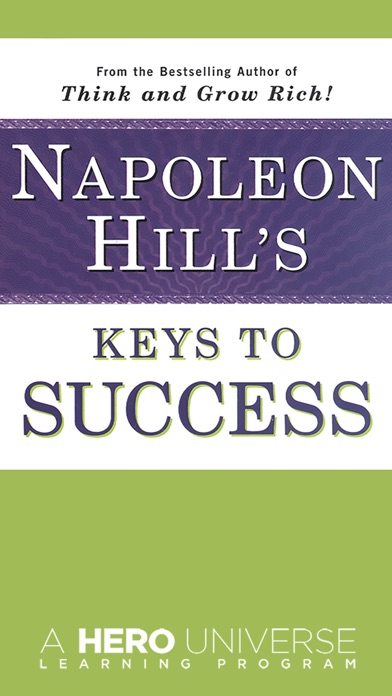 Napoleon Hill's Keys to Success Meditation Audios: The 17 Principles of Personal Achievement From Mind Cures. Screenshot 1