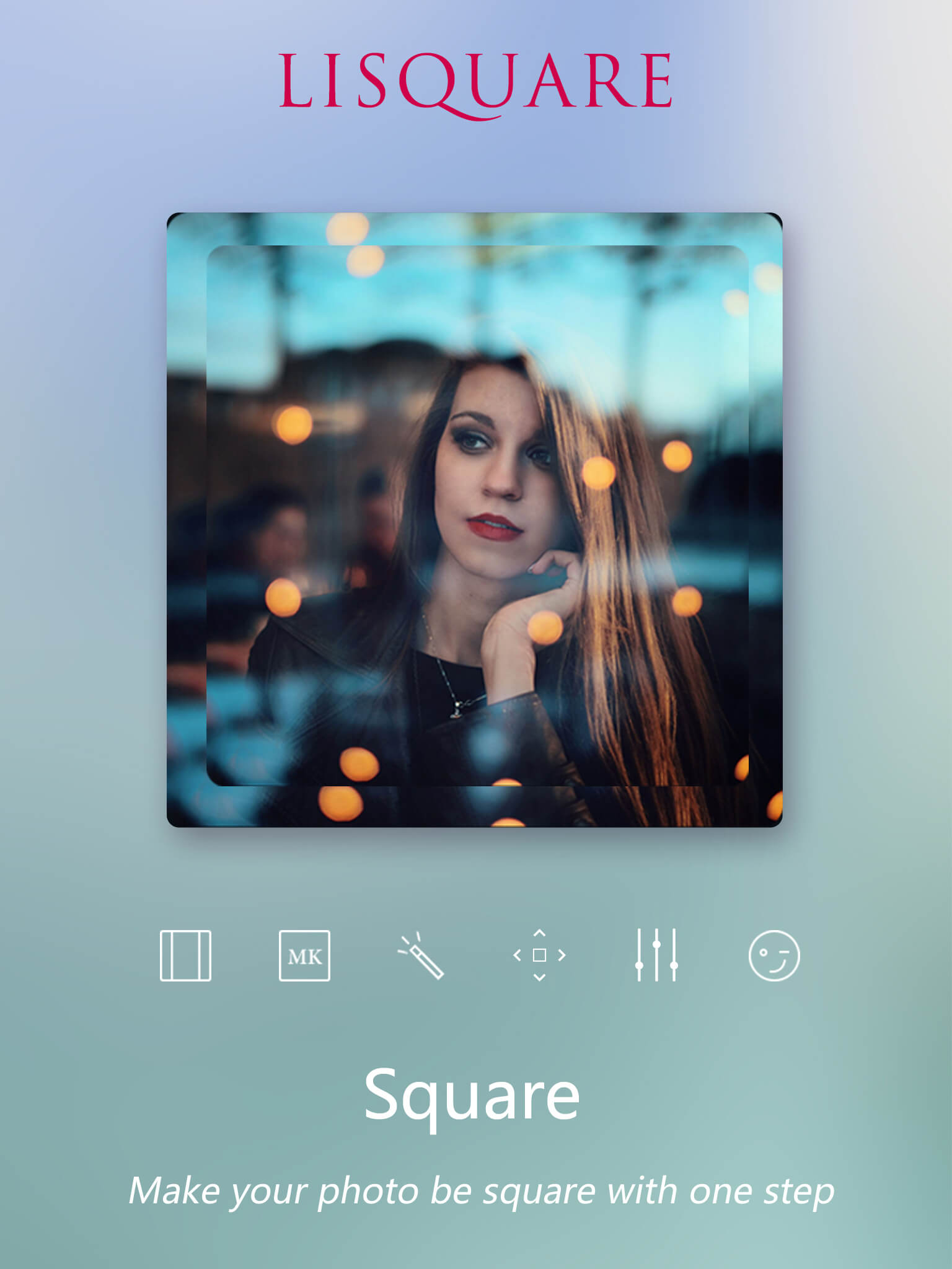 Lisquare - insta square by Lidow editor and photo collage maker photo editor