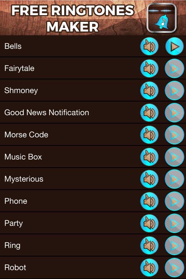 Free Ringtone.s –  SMS Notification Sounds and Popular Melodies for iPhone 2016 screenshot 2