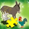 Farm Animals In Puzzle