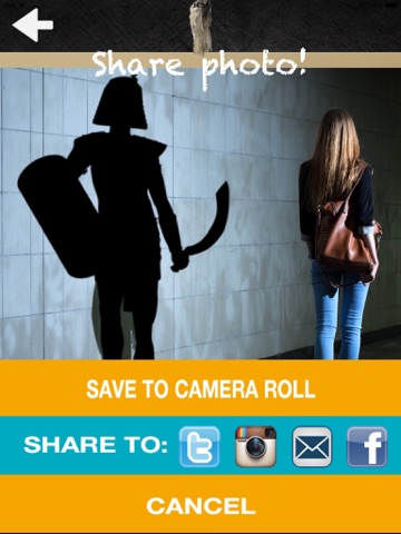 Ghost Photo Editor iPad screenshot 3 - Photo & Video app