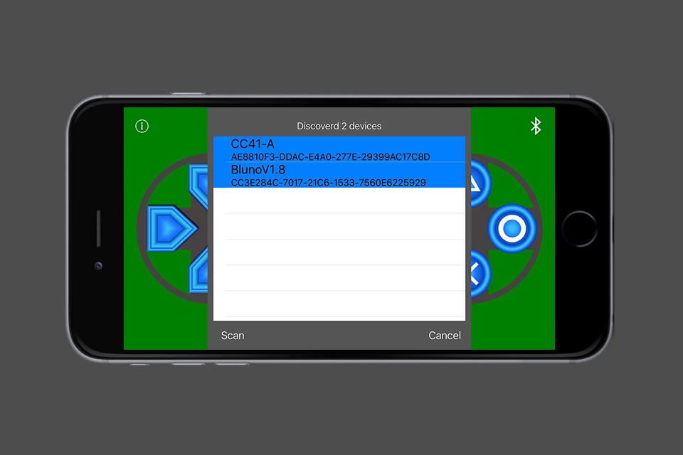 BLE Joystick screenshot 3