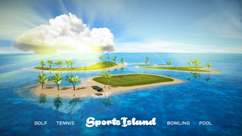 Screenshot #1 for Sports Island — Golf Bowling Tennis Pool