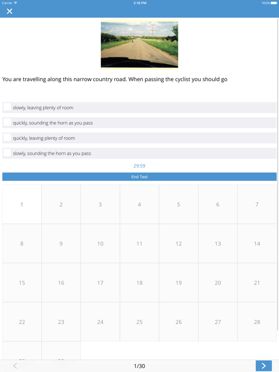 Screenshot #5 pour Theory Test Car Driving