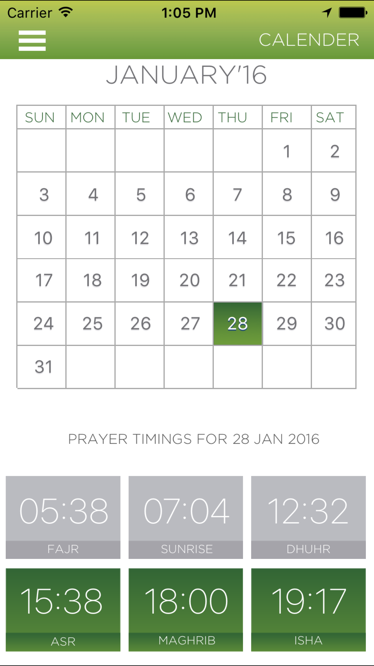 Muslim Prayer App