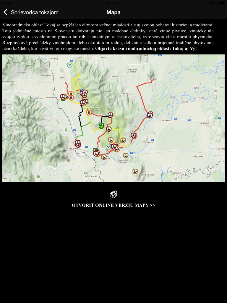 Sprievodca Tokajom screenshot 9