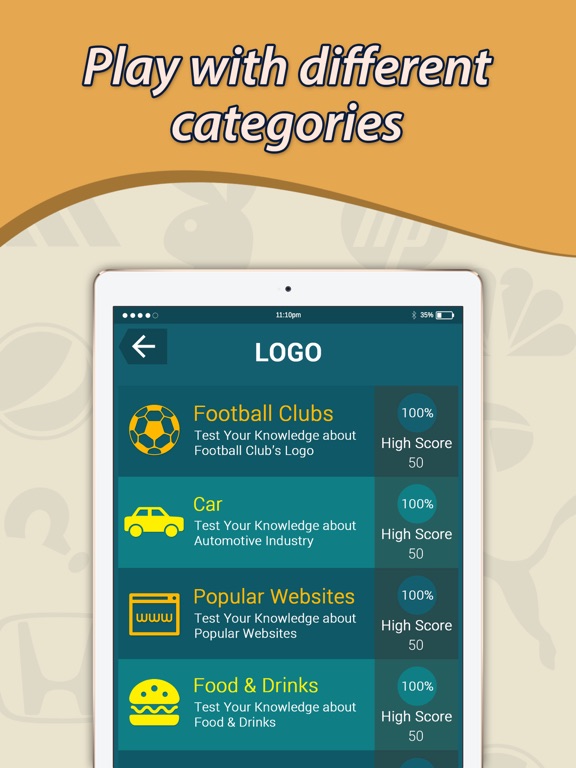 Screenshot #5 pour Logo Quiz - Devinez la marque de voiture, club de football, pays nom de drapeau de l'image
