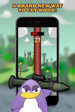 Bazooka Penguin - Shoot the tree screenshot 3