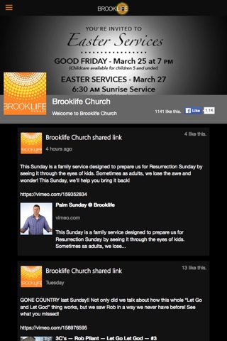 Brooklife Church screenshot 2