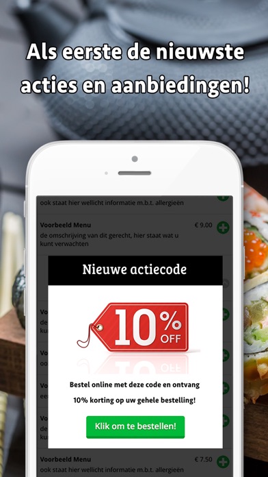Screenshot #1 pour Taste of Fusion App