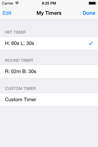 QFit Interval Timer FREE screenshot 4