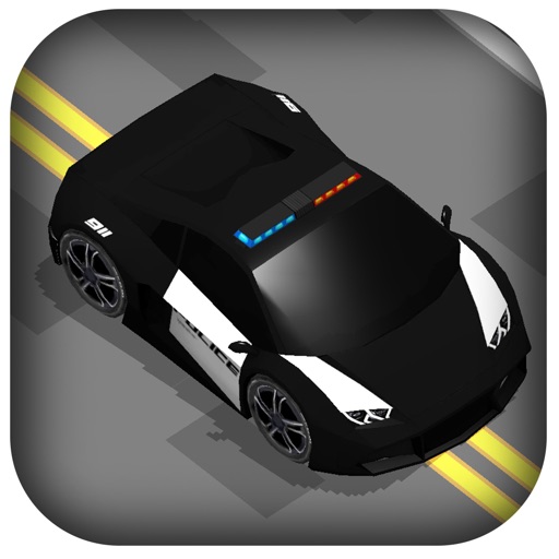 3D Zig-Zag  Car -  On The Run with Maze Road Racing Game Icon