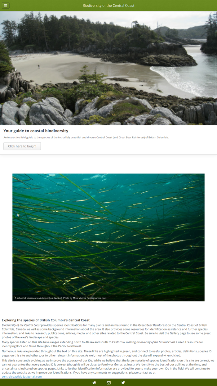 Central Coast Biodiversity