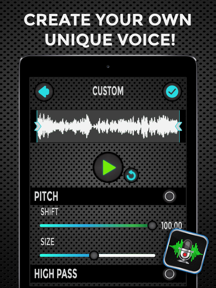 Voice Recorder and Editor – Change Your Speech with Funny Sound Effects