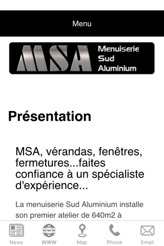 Menuiserie Sud Aluminium screenshot 2