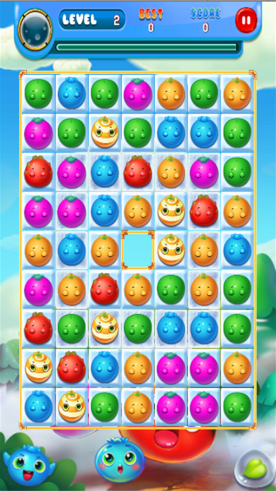 Screenshot #1 pour Hungry Babies Mania - Mignon Animaux De Jeu Match 3 Gratuit