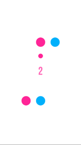 dot color pong - hit the pog to test your reflex in this carom game screenshot