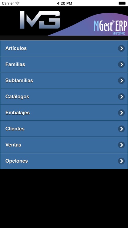 Ventas MGest módulo comercial
