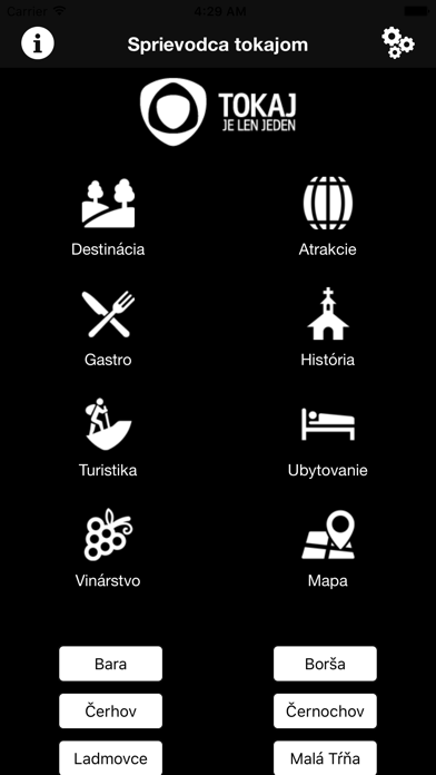 Screenshot #1 pour Sprievodca Tokajom