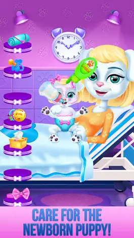 Game screenshot Newborn Puppy Girl Care - Girls Pet Salon Game hack