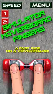 Simulator Hoverboard Fingers screenshot #1 for iPhone